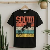 Squid Retro Vintage Marine Biologist T-Shirt thumb 2