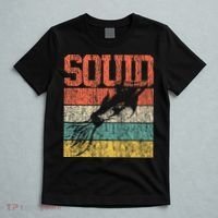 Squid Retro Vintage Marine Biologist T-Shirt thumb 5