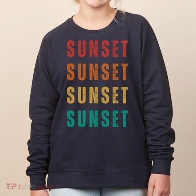 Sunset Retro Vintage Summer Women's Sweatshirt