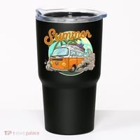 Summer Retro Van Tropical Tumbler thumb 0