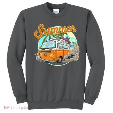 Summer Retro Van Tropical Sweatshirt