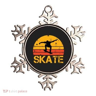Skateboarder Retro Vintage Skateboarding Ornament