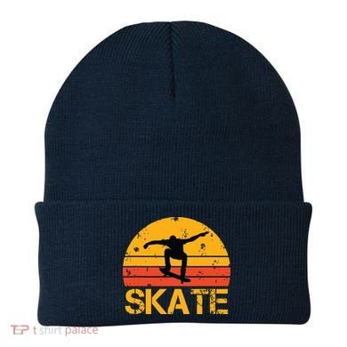 Skateboarder Retro Vintage Skateboarding Beanie