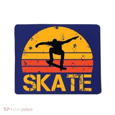 Skateboarder Retro Vintage Skateboarding Mousepad