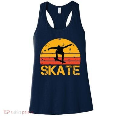 Skateboarder Retro Vintage Skateboarding Women's Tank Top