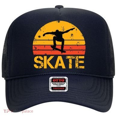 Skateboarder Retro Vintage Skateboarding Hat