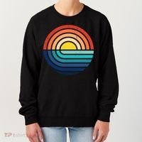 Sunset Retro Waves Women's Sweatshirt thumb 0