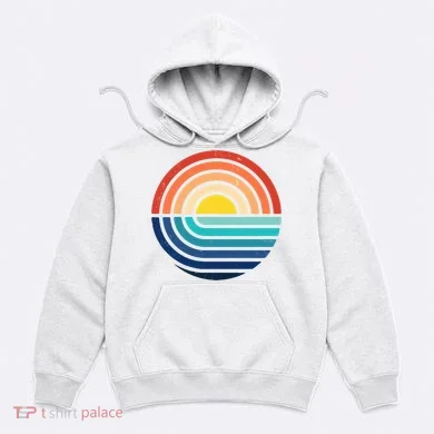 Sunset Retro Waves Hoodie
