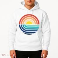 Sunset Retro Waves Hoodie thumb 2