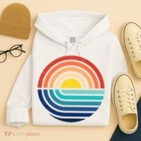 Sunset Retro Waves Hoodie thumb 4