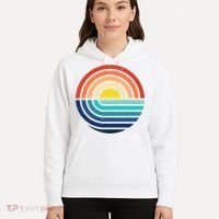 Sunset Retro Waves Hoodie thumb 5