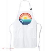 Sunset Retro Waves Apron thumb 0