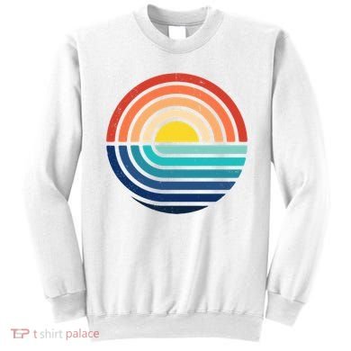 Sunset Retro Waves Sweatshirt