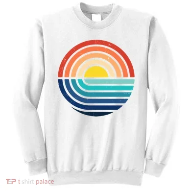 Sunset Retro Waves Sweatshirt