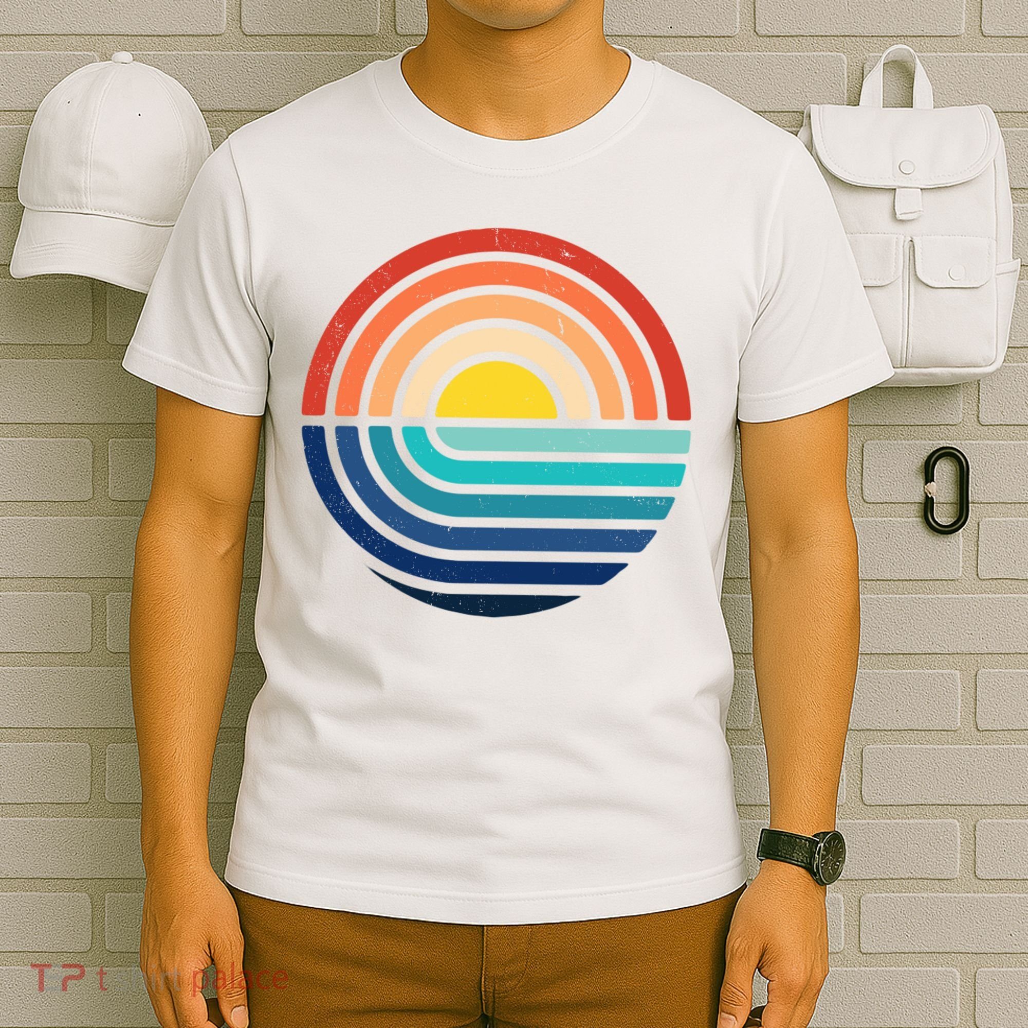 Sunset Retro Waves T-Shirt