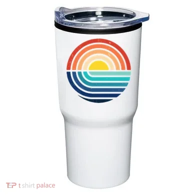 Sunset Retro Waves Tumbler