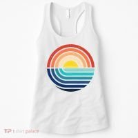 Sunset Retro Waves Women's Tank Top thumb 0