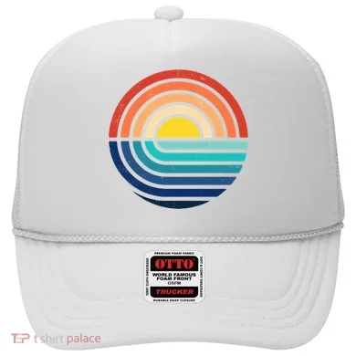Sunset Retro Waves Hat