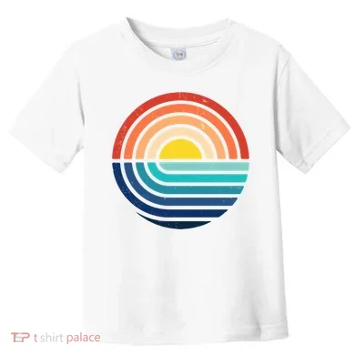 Sunset Retro Waves Toddler T-Shirt