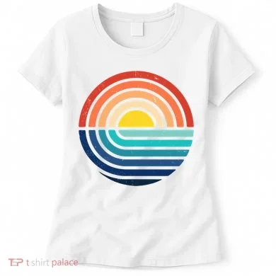 Sunset Retro Waves Women's T-Shirt