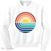 Sunset Retro Waves Kids Sweatshirt thumb 0