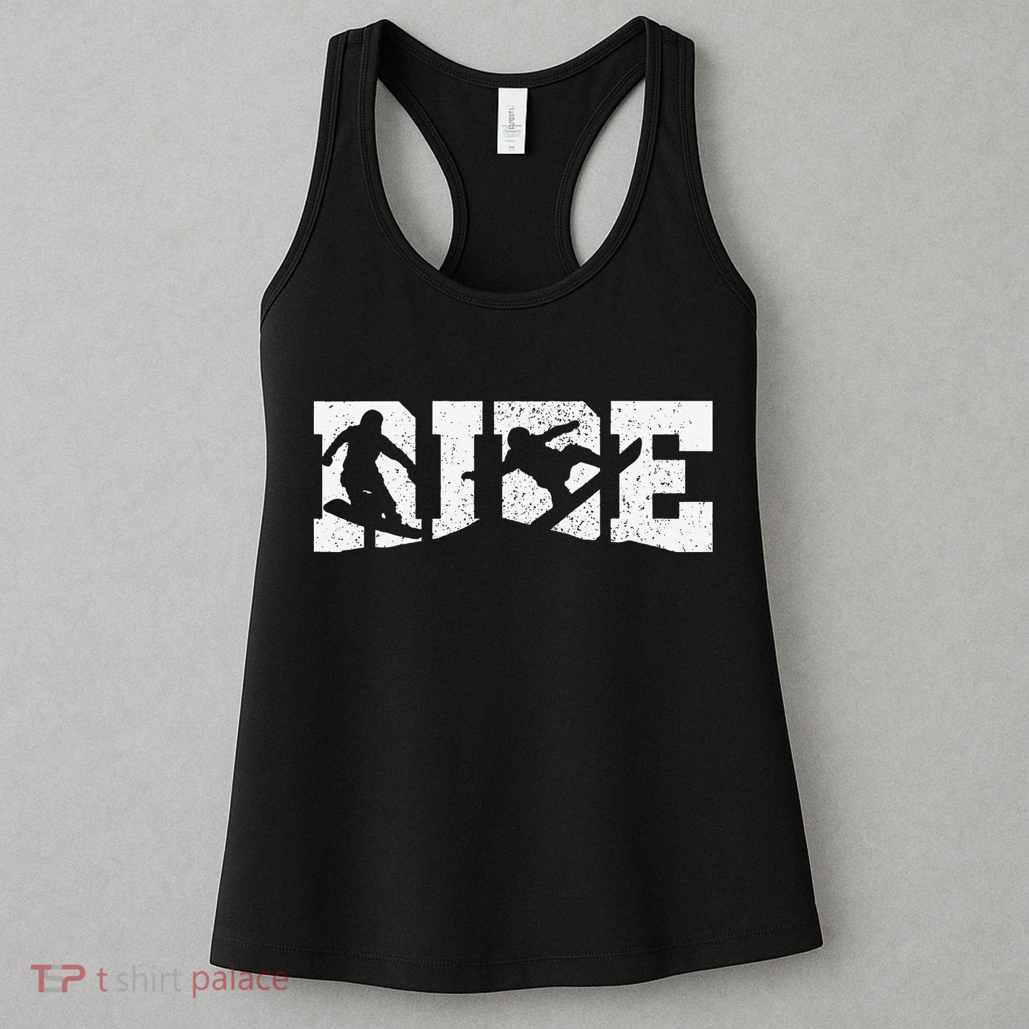 Snowboard RIDE Winter Sports Snowboarding  Women's Tank Top