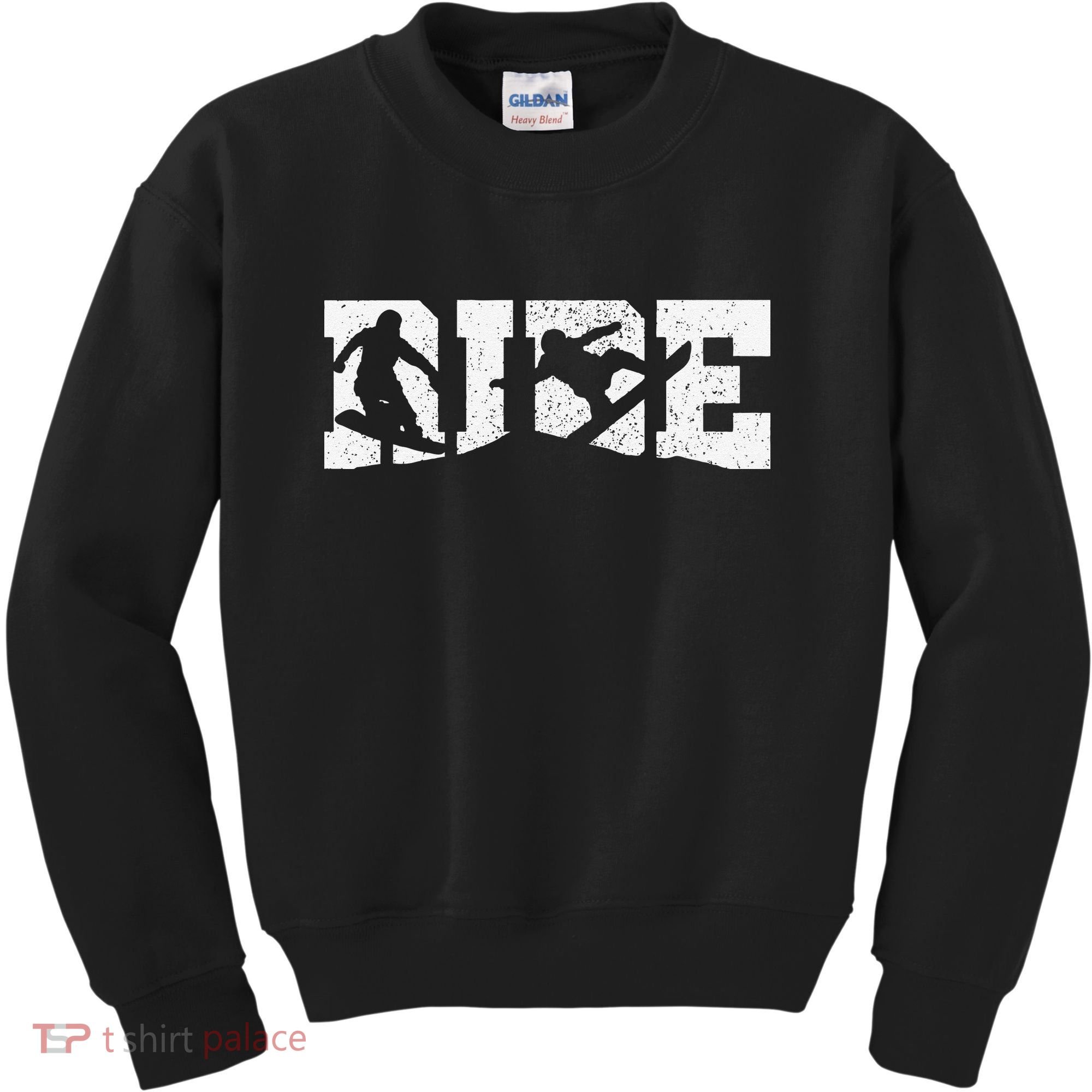 Snowboard RIDE Winter Sports Snowboarding  Kids Sweatshirt