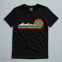 Surfer Ride Waves Beach Summer Gifts Surfing Retro Vintage T-Shirt thumb 5