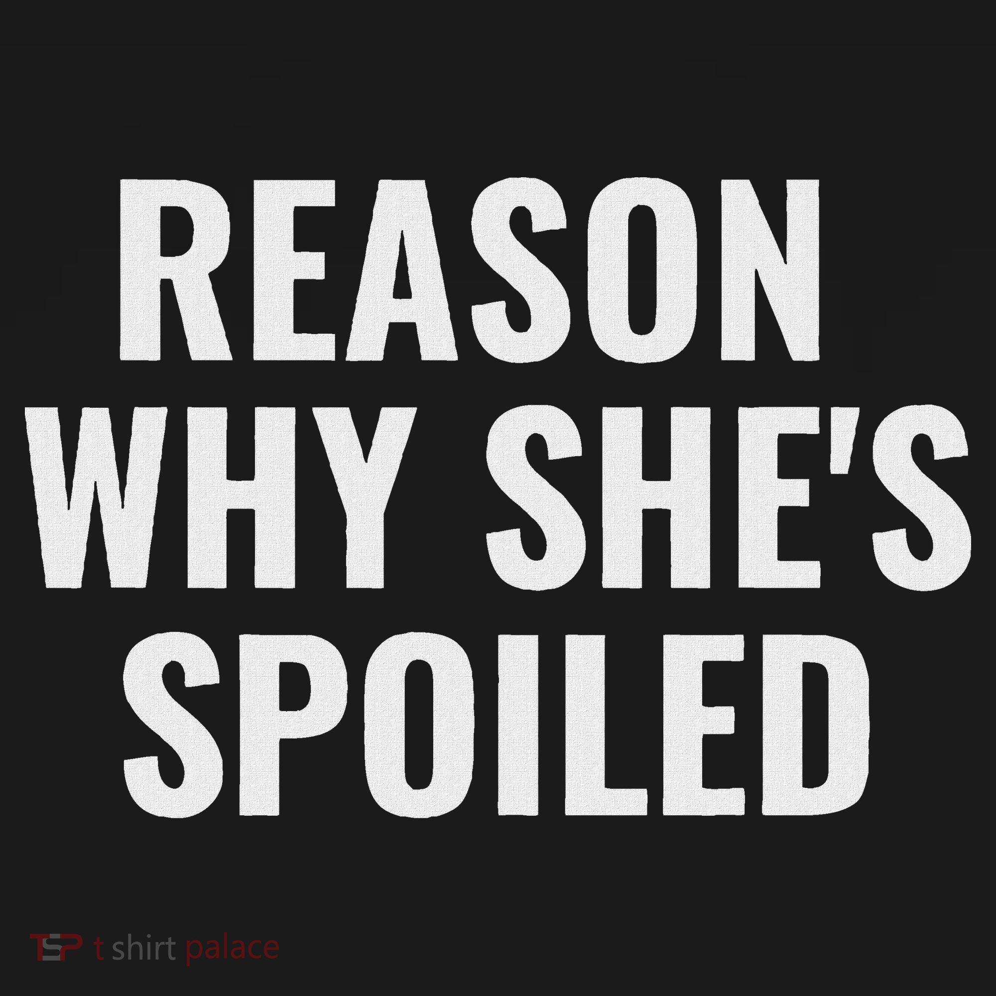 Spoiled Reason Why SheS Spoiled Funny Matching Couples Doggie Tank