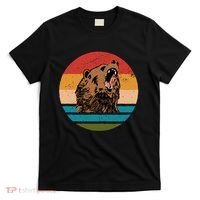 Sunset Retro Wild Bear T-Shirt thumb 0