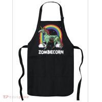 Spooky Rainbow Zombiecorn Halloween Costume Apron thumb 0