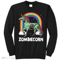 Spooky Rainbow Zombiecorn Halloween Costume Sweatshirt thumb 0