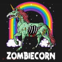 Spooky Rainbow Zombiecorn Halloween Costume Women's Tank Top thumb 5
