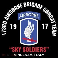 Sky Soldiers 173rd Airborne Combat Team Gift Women's Hoodie thumb 2