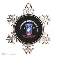 Sky Soldiers 173rd Airborne Combat Team Gift Ornament thumb 0