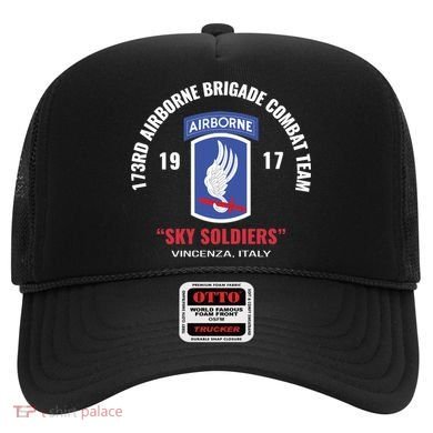 Sky Soldiers 173rd Airborne Combat Team Gift Hat