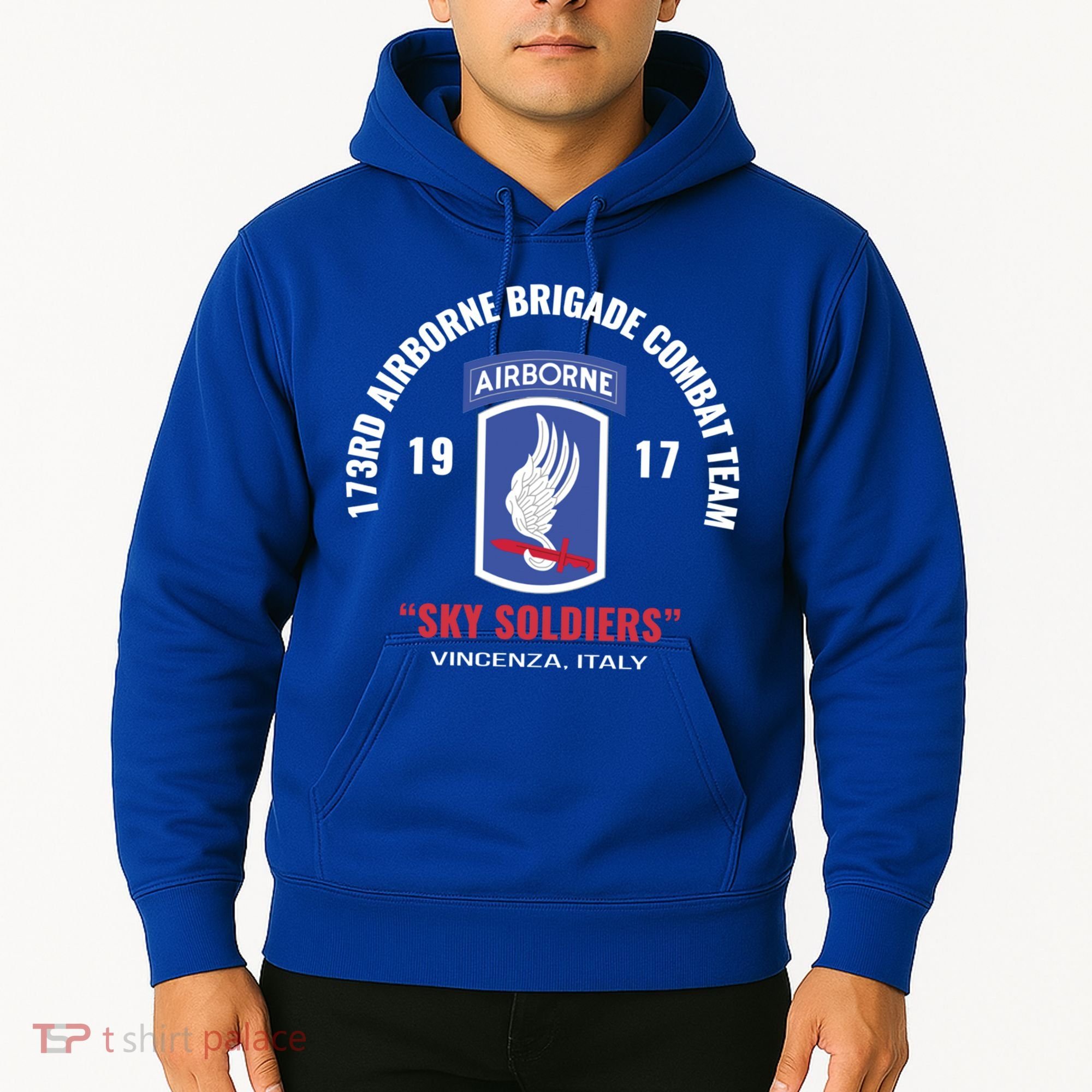 Sky Soldiers 173rd Airborne Combat Team Gift Hoodie