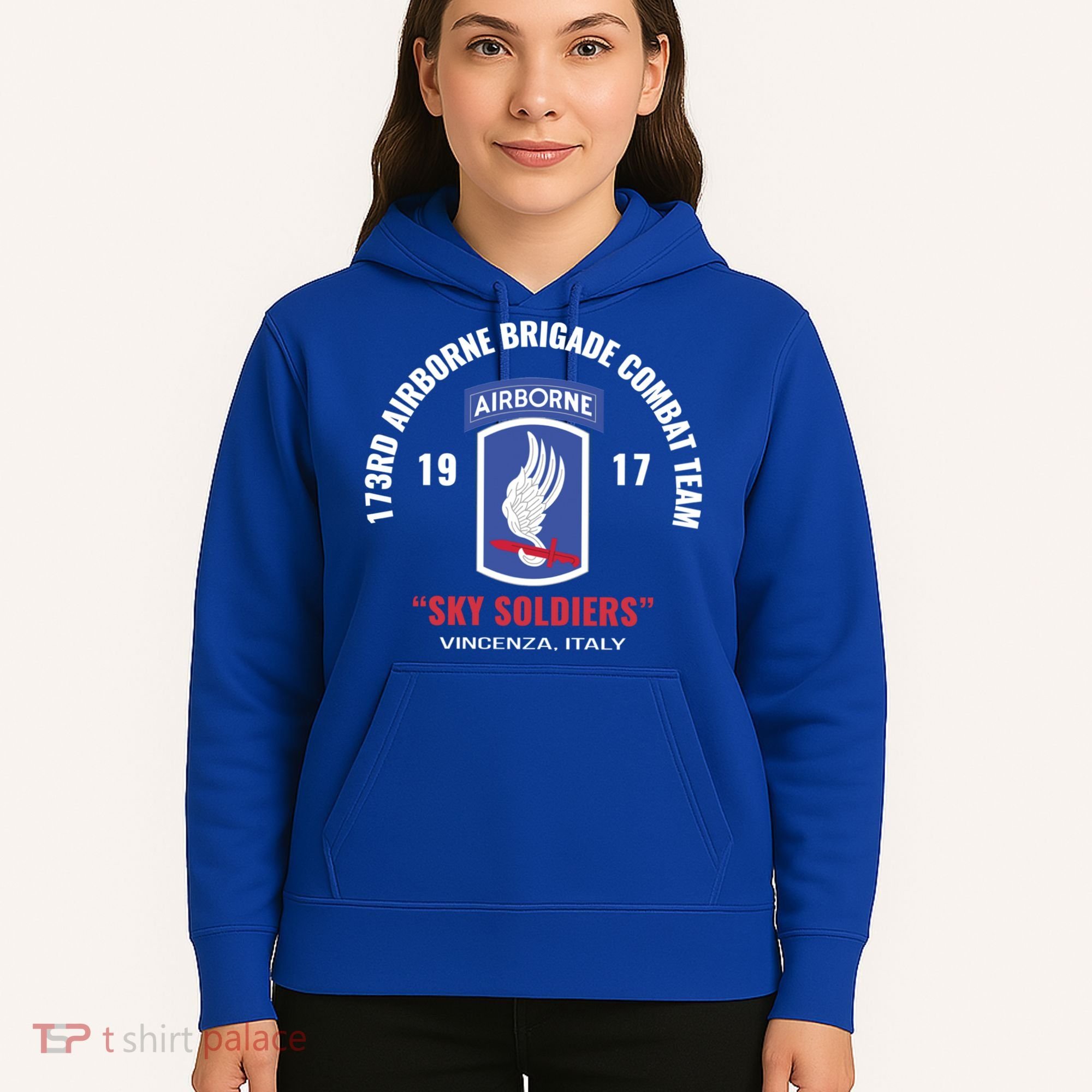 Sky Soldiers 173rd Airborne Combat Team Gift Hoodie