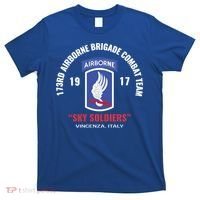 Sky Soldiers 173rd Airborne Combat Team Gift T-Shirt thumb 0