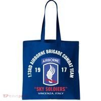 Sky Soldiers 173rd Airborne Combat Team Gift Tote Bag thumb 0