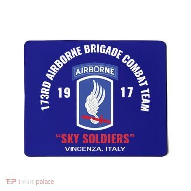 Sky Soldiers 173rd Airborne Combat Team Gift Mousepad