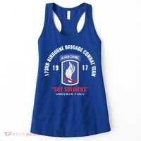 Sky Soldiers 173rd Airborne Combat Team Gift Women's Tank Top thumb 0