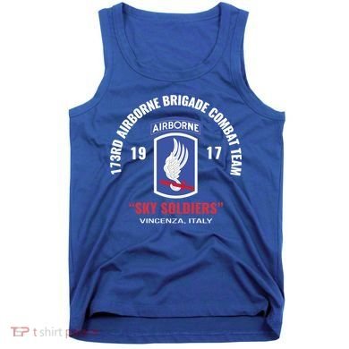Sky Soldiers 173rd Airborne Combat Team Gift Tank Top