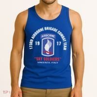 Sky Soldiers 173rd Airborne Combat Team Gift Tank Top thumb 3