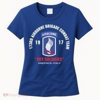 Sky Soldiers 173rd Airborne Combat Team Gift Women's T-Shirt thumb 0