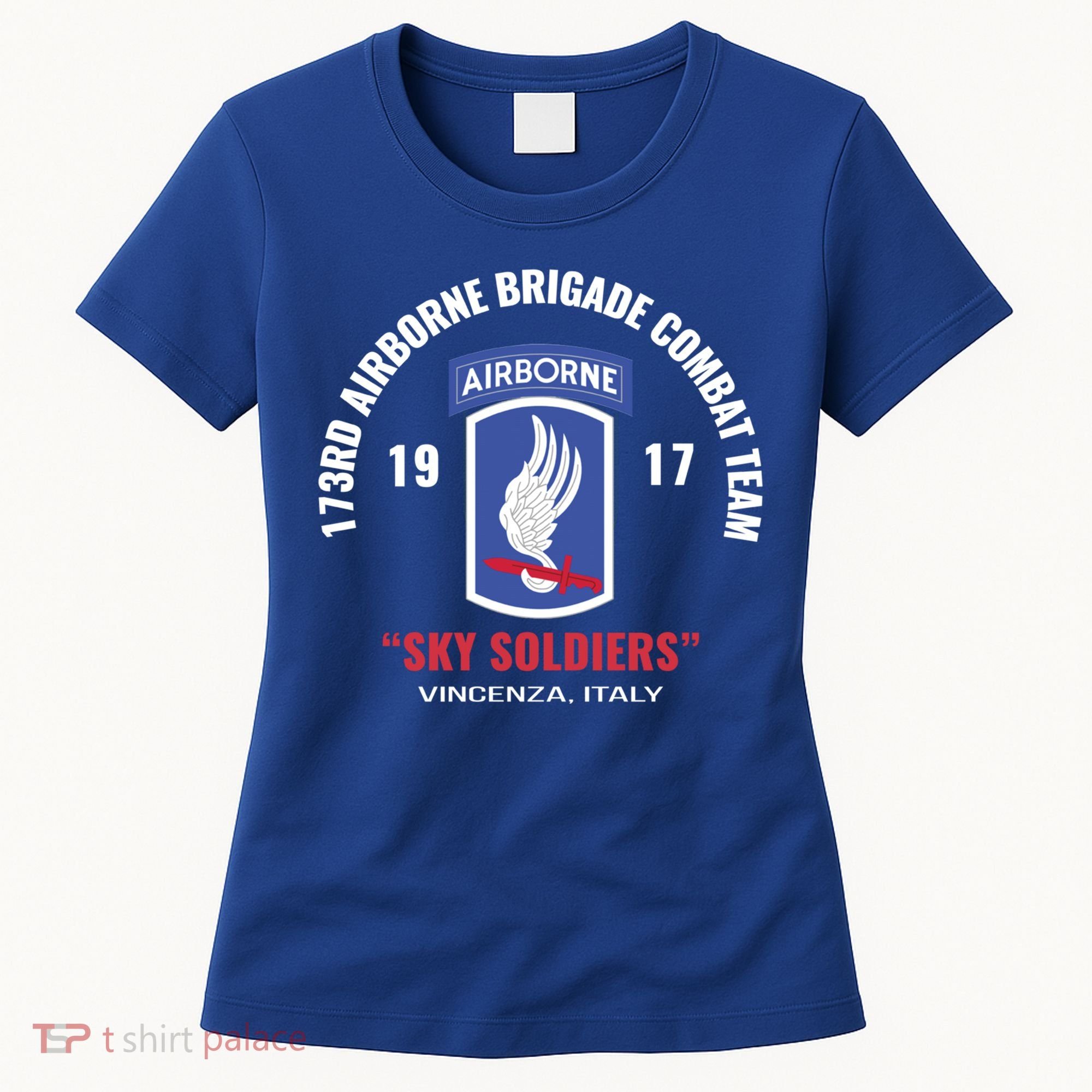 Sky Soldiers 173rd Airborne Combat Team Gift Women's T-Shirt