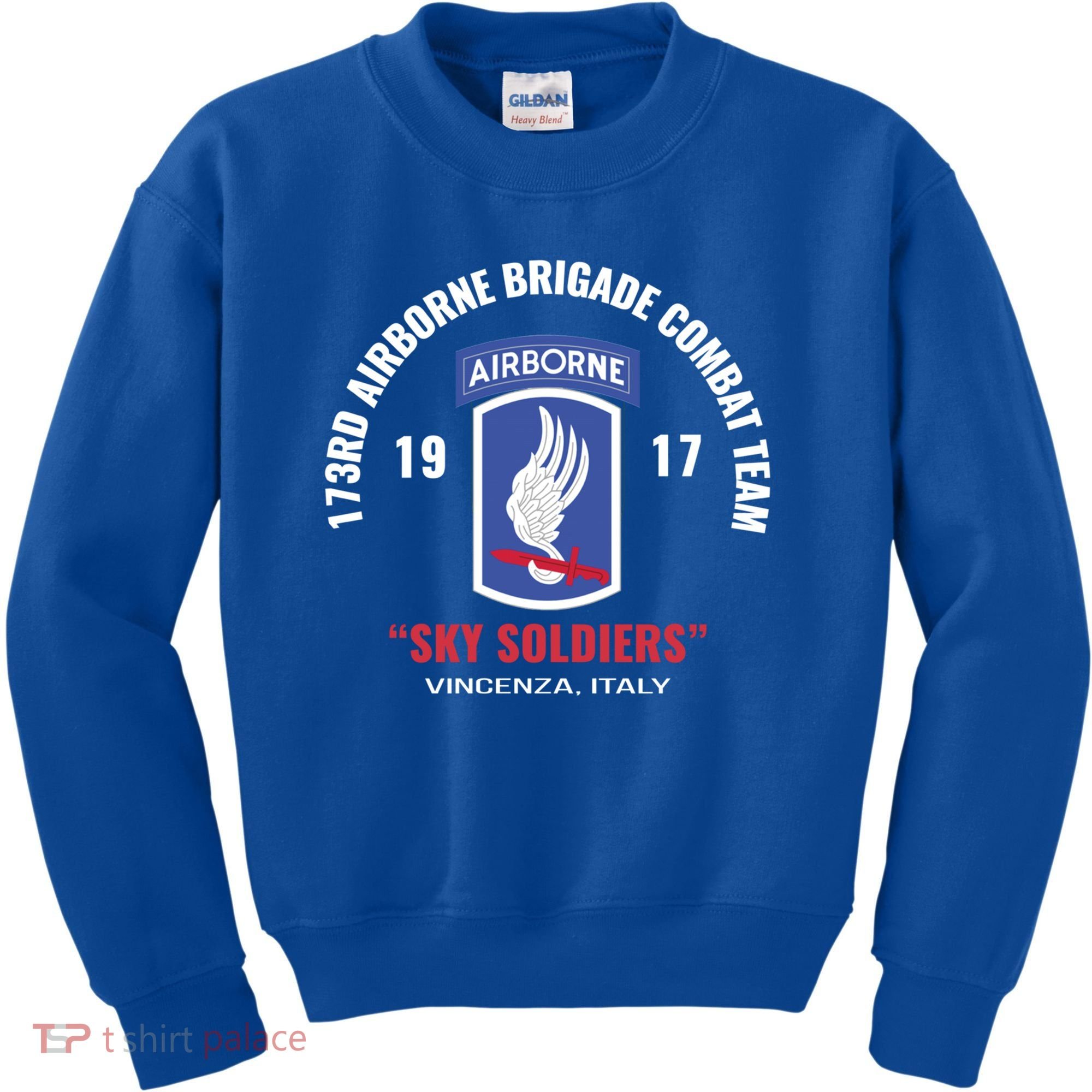 Sky Soldiers 173rd Airborne Combat Team Gift Kids Sweatshirt