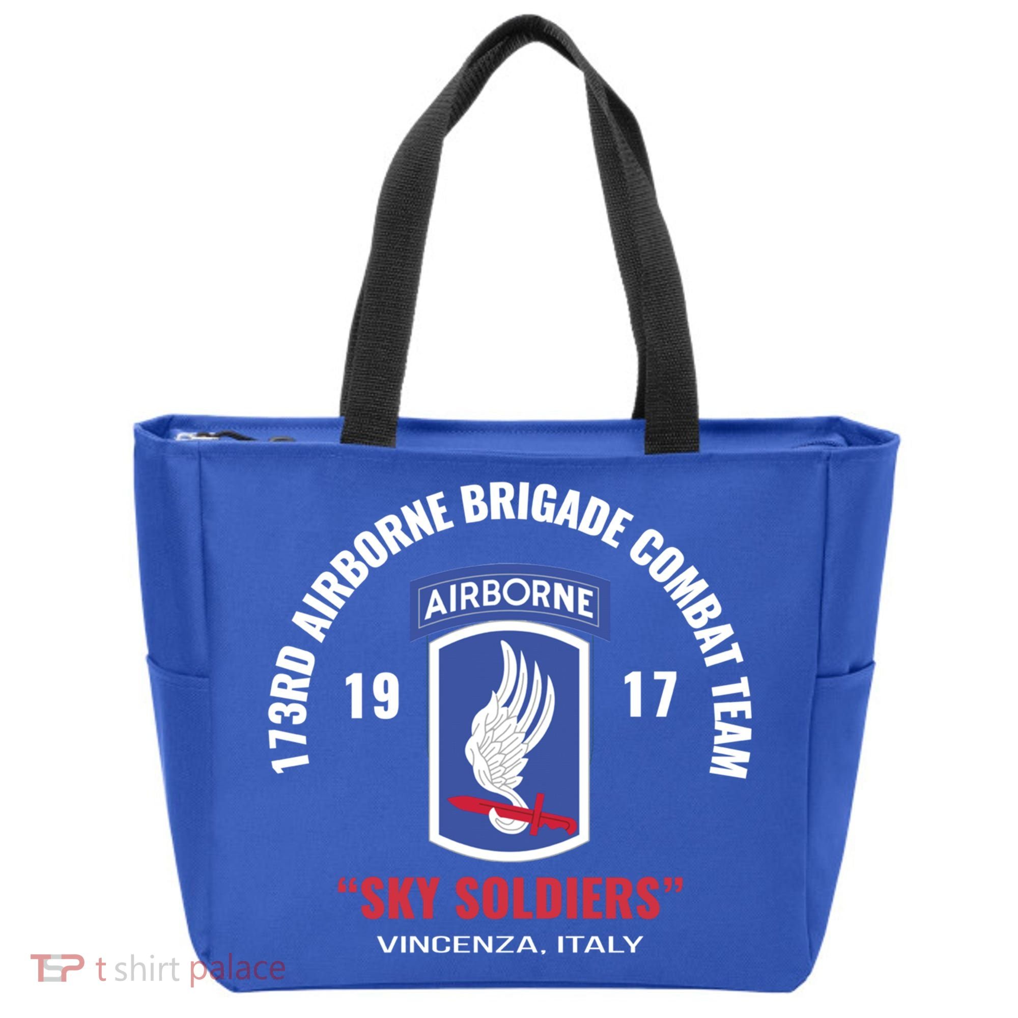 Sky Soldiers 173rd Airborne Combat Team Gift Tote Bag