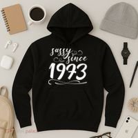 Sassy Since 1973 Birthday 50th Birthday Hoodie thumb 3