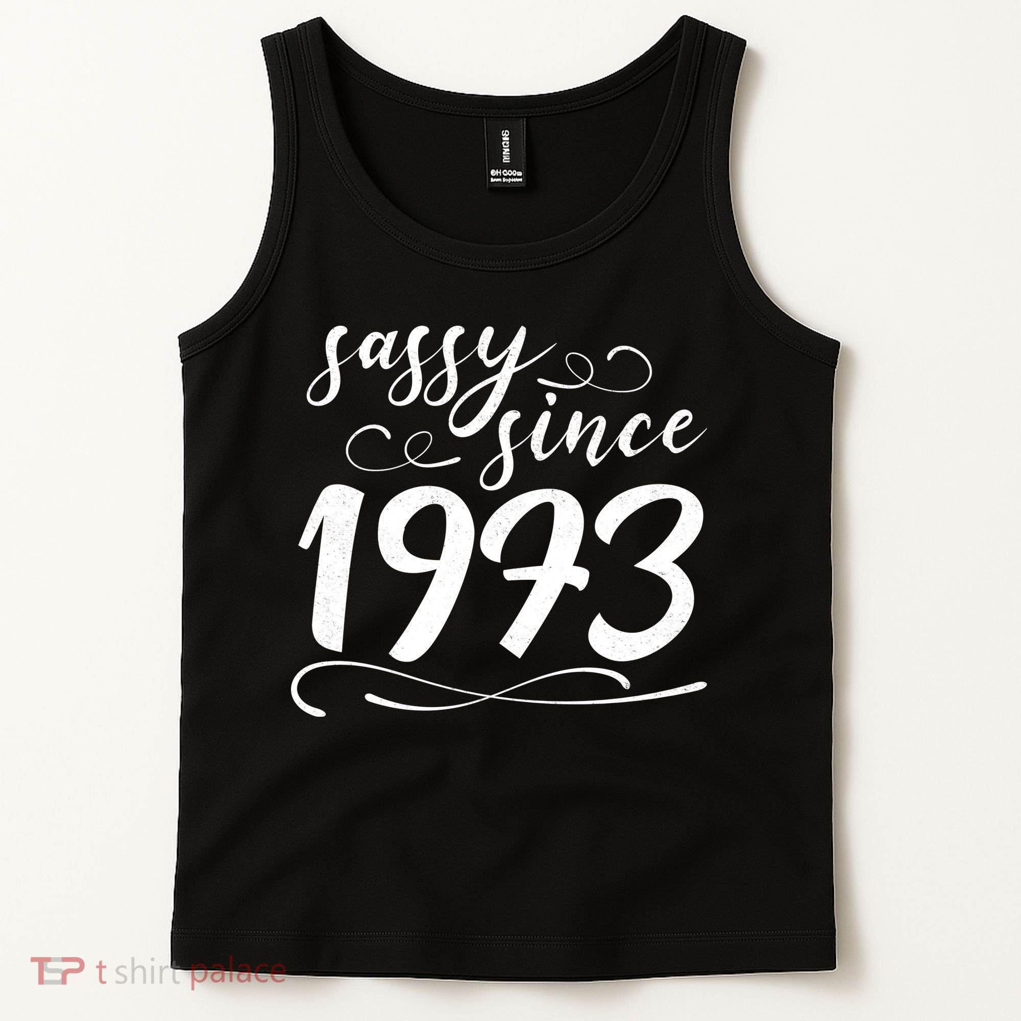 Sassy Since 1973 Birthday 50th Birthday Tank Top